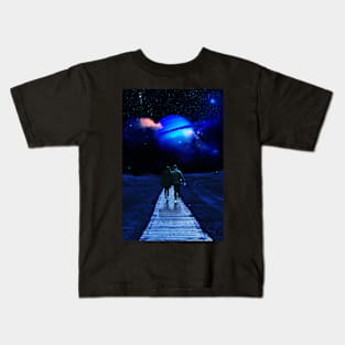 Walking To The Unknown Kids T-Shirt